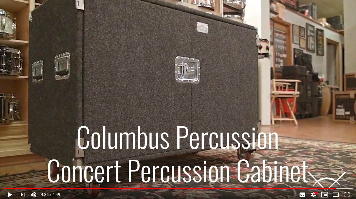 Columbus Percussion Concert Percussion Cabinet